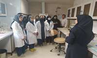 بازدید دانش آموزان دبیرستان تیزهوشان بجنورد از مرکز تحقیقات فرآورده های طبیعی و گیاهان دارویی